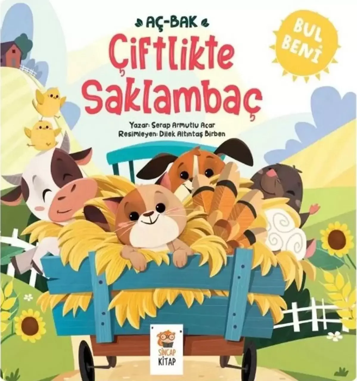 Bul Beni Çiftlikte Saklambaç | Okul Öncesi Kitap – Sincap Kitap