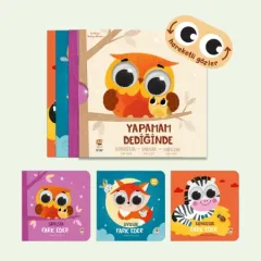 Yapamam Dediğinde Set 3 Kitap Okul Öncesi - Sincap Kitap