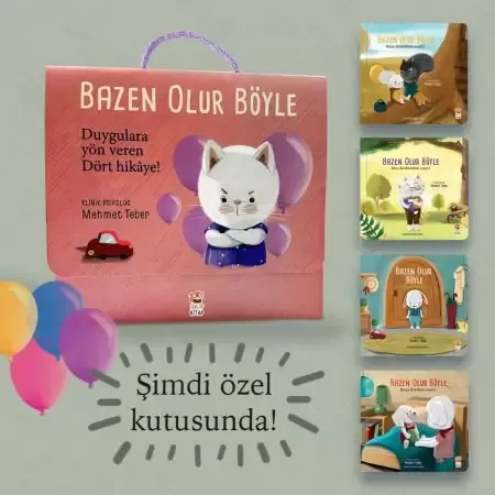 Bazen Olur Böyle Duygulara Yön Veren 4 Kitap Set - Sincap Kitap