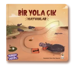 Bir Yola Çık Hayvanlar Parmak Takipli Kitap – Sincap Kitap