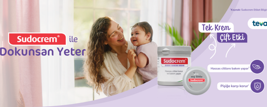 Sudocrem cilt ve bebek bakım kremi